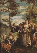 Paolo  Veronese The Finding of Moses (mk08) Sweden oil painting artist
